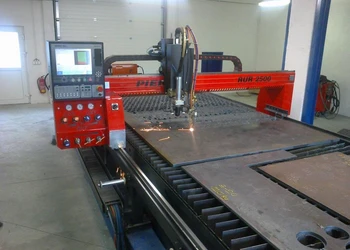 Shape plasma cutting