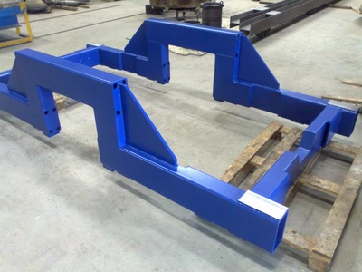 Blasting and painting