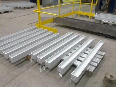 Blasting and painting