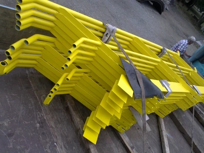 Blasting and painting