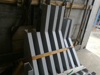 Blasting and painting