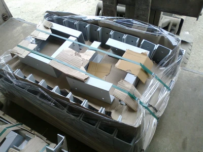 Blasting and painting