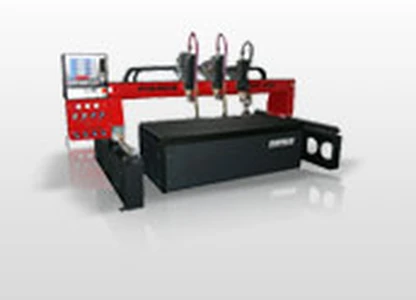 Shape plasma cutting